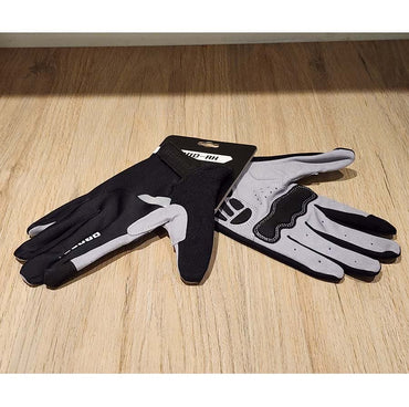 Guantes de Ciclismo de Dedo Largo Reflectantes Negro