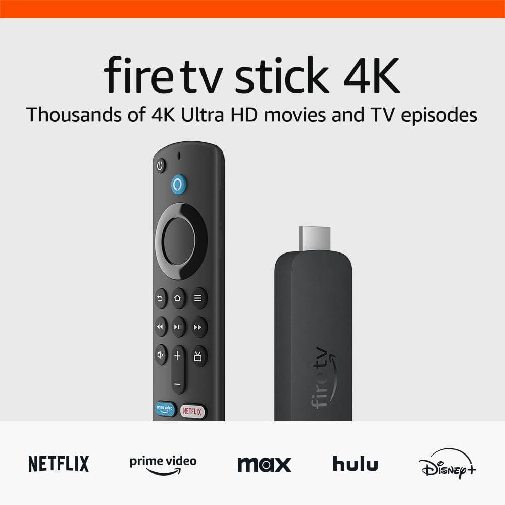 Amazon Fire TV Stick 4K - Streaming - Compatible con Wi-Fi 6 y Alexa - Control Remoto - 2da Generación