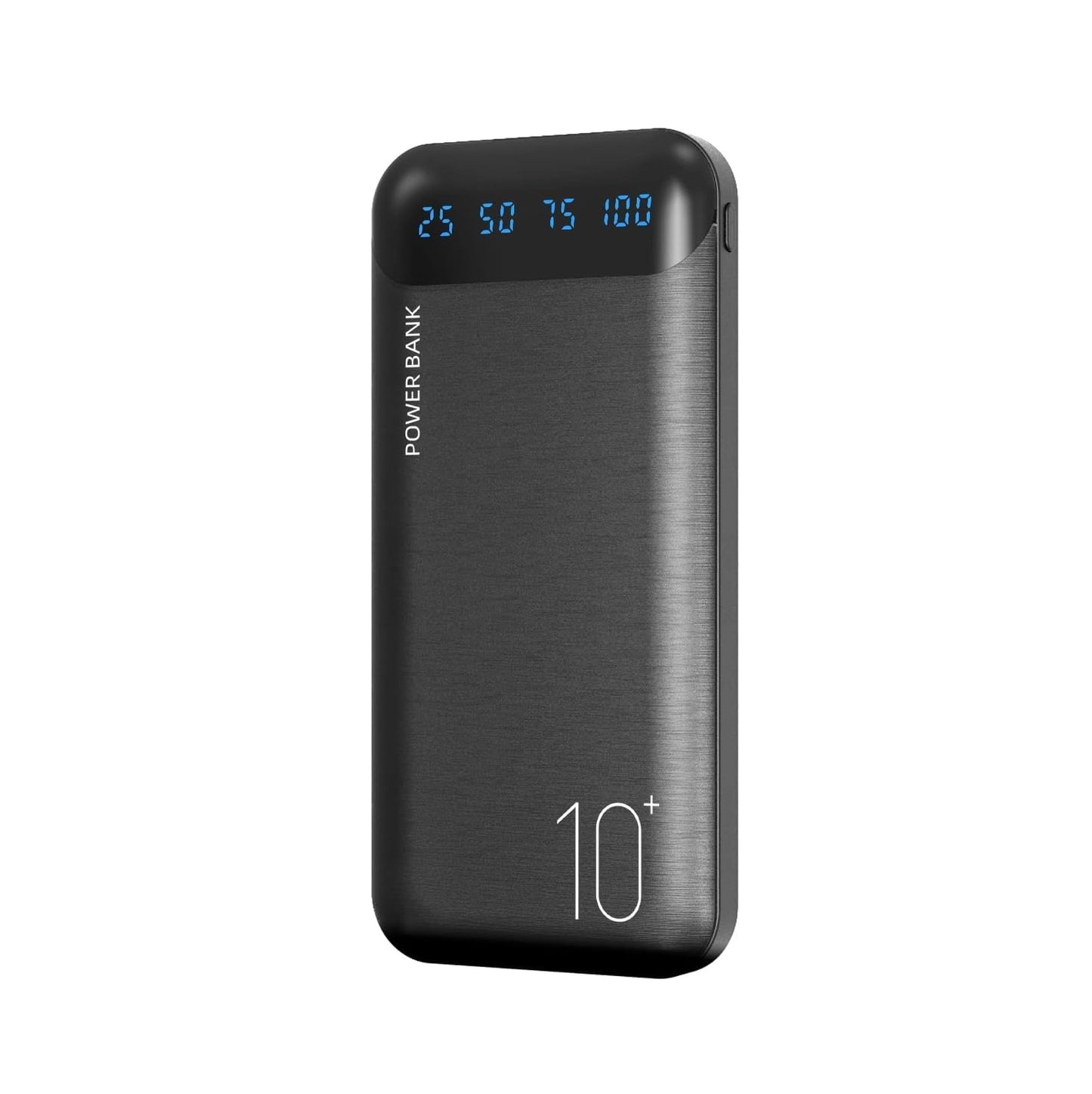 Bancos de Energía - Power Bank - 10000 mAh USB-C - Carga Rápida - Protección contra sobrecarga - Compatibilidad Universal - Negro