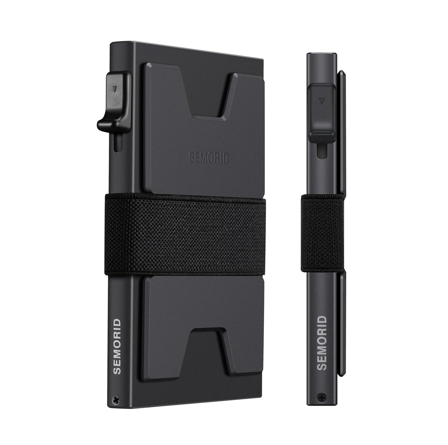 Billetera Inteligente, Anticlonación RFID, elegante, compacta, ligera y discreta - 12 tarjetas - Negra