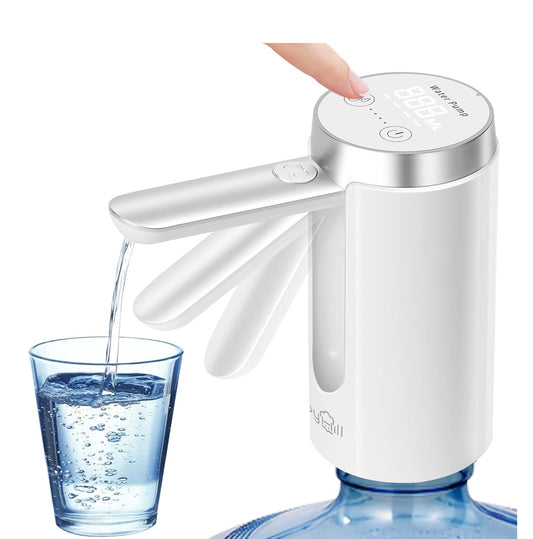 Dispensador de agua eléctrico - Recargable - Automático - botellones de hasta 5 galones