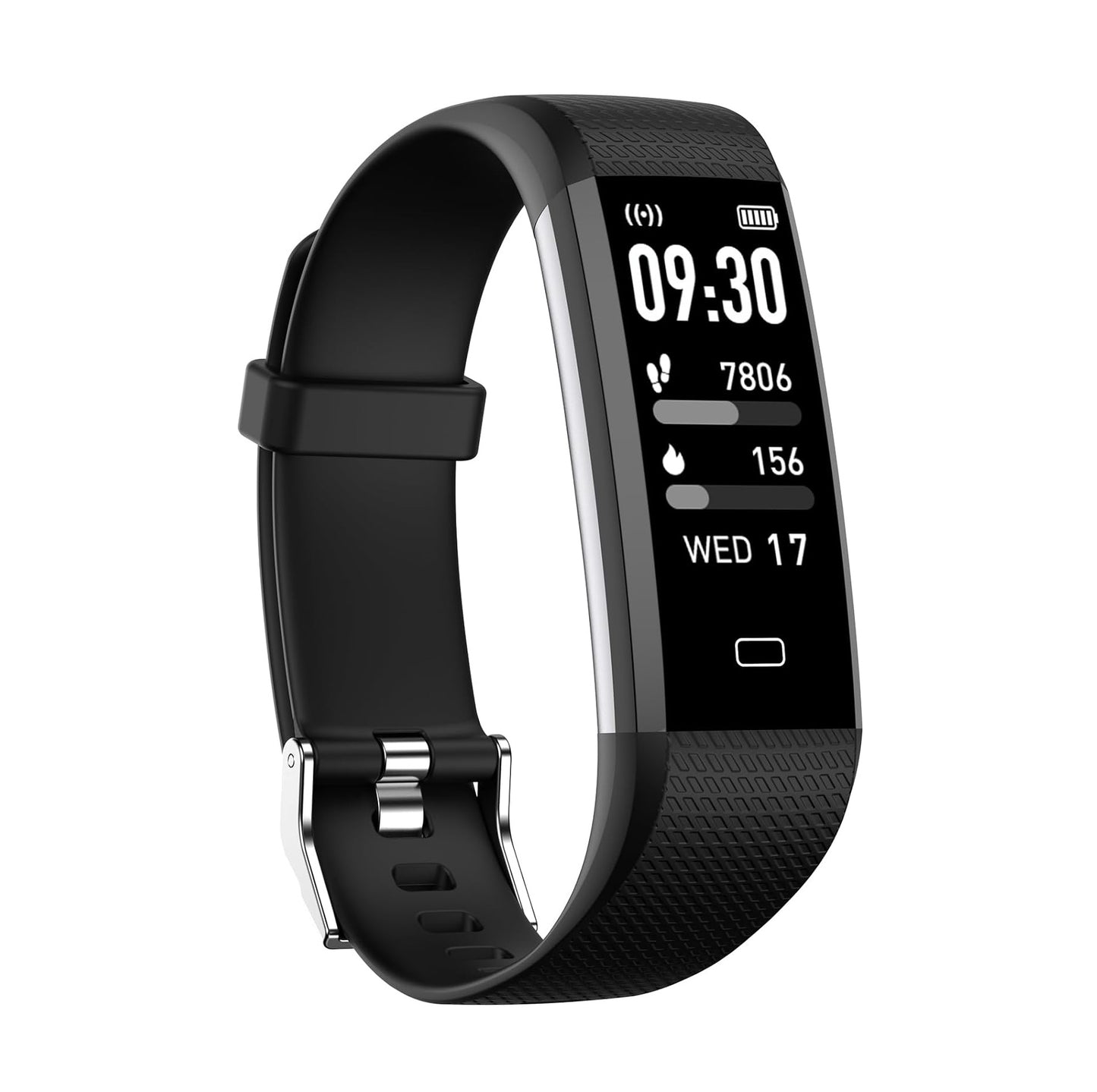 Smart Watch - Monitor de Actividad Inteligente – Kummel - Control de Salud y Conexión Diaria - Negro