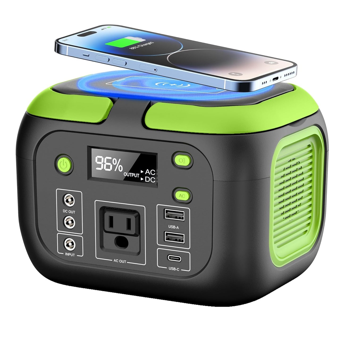 Estación de Energía Portátil SinKeu 200W – 155Wh - 42000mAh - Linterna LED - Generador Solar