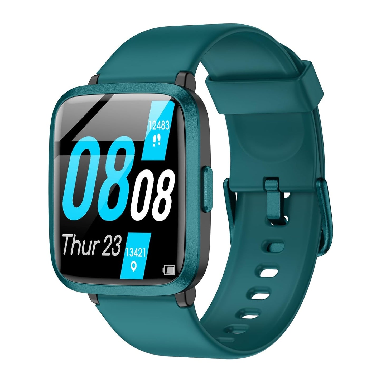SmartWatch Fitness 1.65" - Pautios - Control Total de tu Salud y Actividad Física - Verde