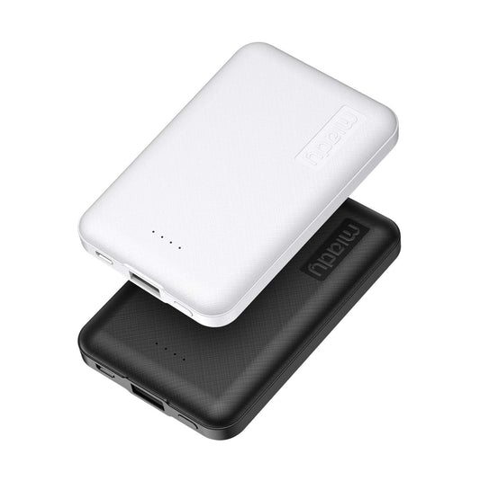Bancos de Energía - Mini Cargadores Portátiles 5000 mAh USB-C - Carga Rápida 12W - Compatibles iPhone, Samsung, iPad - Pack x2