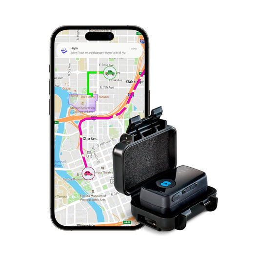 GPS Mundial 4G LTE, Rastreo en tiempo real - SPYTEC - Funda Magnética Impermeable - Batería hasta 18 días