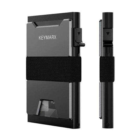 Billetera Anticlonación RFID para 15 Tarjetas Negra