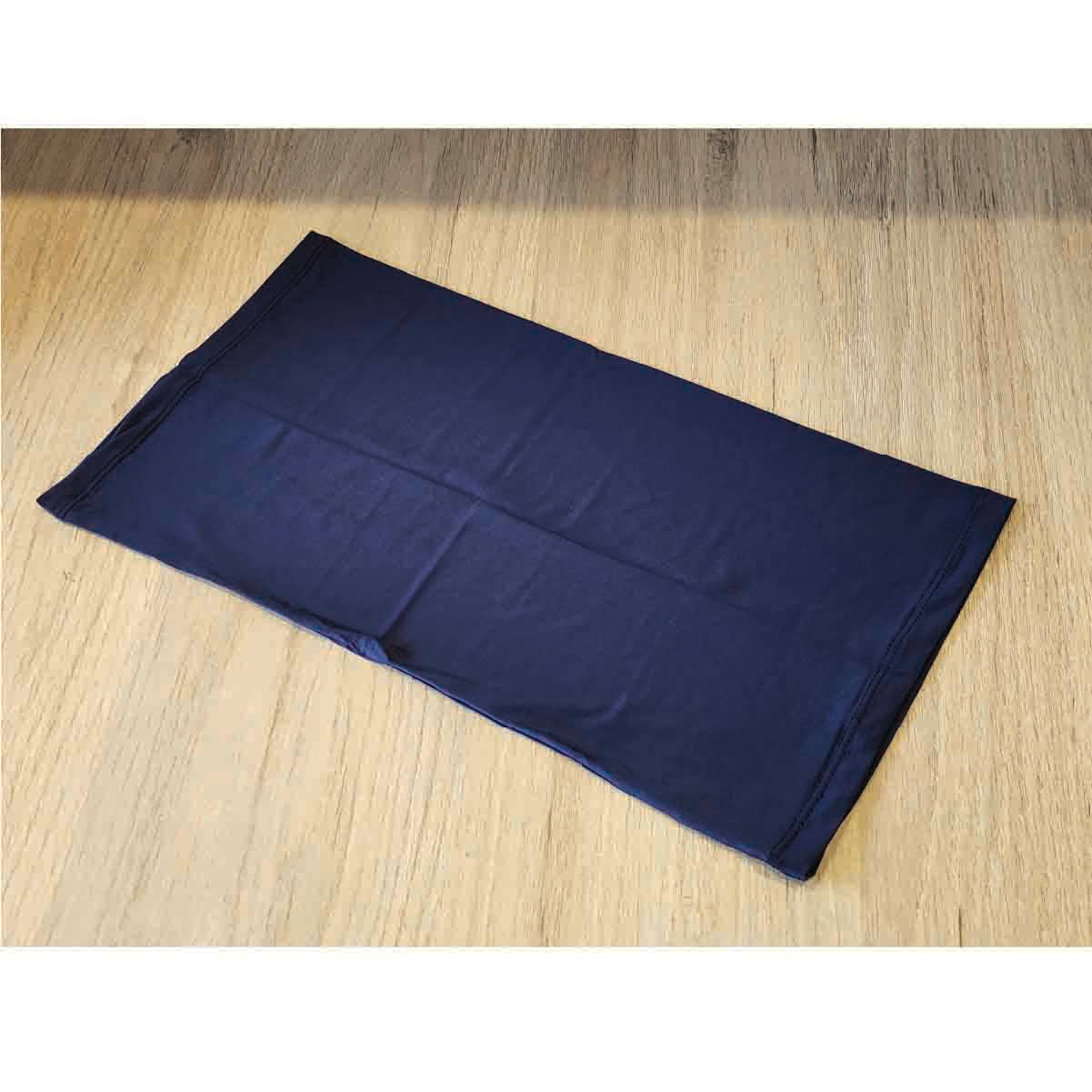 Buff flexible para cuello y cabeza - Multifuncional - Protección UV – Accesorio Unisex - Cinta Versátil - Transpirable para Ciclismo, Running, Senderismo y Deportes al Aire Libre – Azul Marino