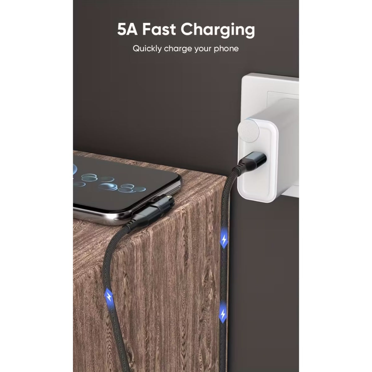 Adaptador USB-C PD 240W Giratorio 180° Alta Potencia