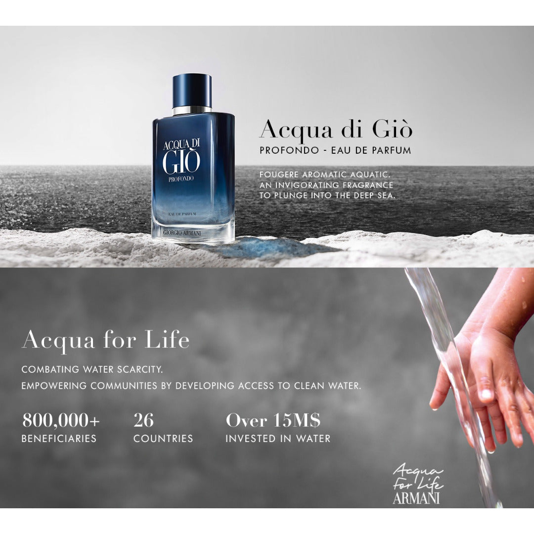 Armani Acqua di Giò Profondo Eau de Parfum Hombre 50 ml