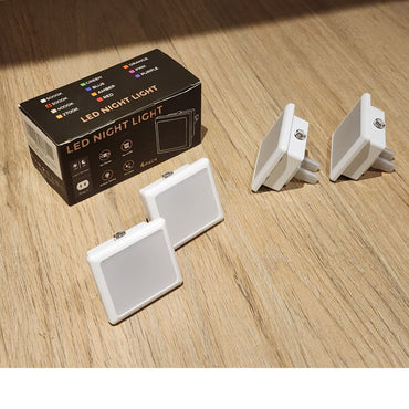 Luz LED Nocturna con Sensor de Luz Automático Pack x4
