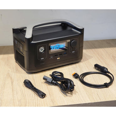 Estación de Energía Portátil - EF ECOFLOW RIVER - 288 Wh - 600 W a 1200W - Generador Solar