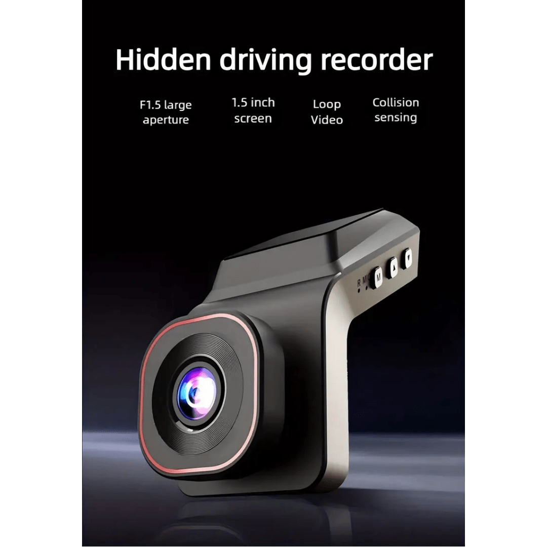 Cámara Dual Esponer 720P – Delantera/Trasera, HDR, Bucle