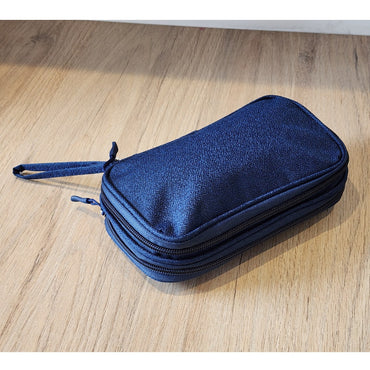 Estuche Organizador Accesorios Electrónicos Azul Marino