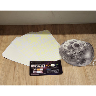 Calcomanías Luminosas 965 Piezas – Estrellas y Luna para Niños