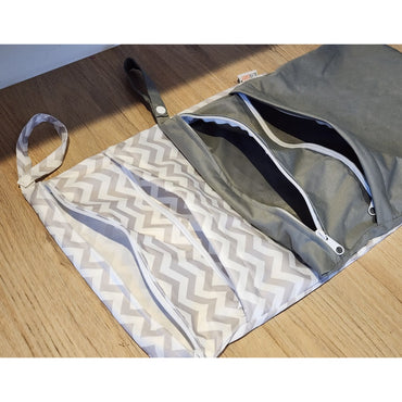 Bolsas Tela Reutilizables 2pz Impermeables Multifuncionales Viaje