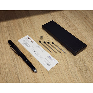 Bolígrafo Multiherramienta 6 en 1 Linterna Defensa y Recambios