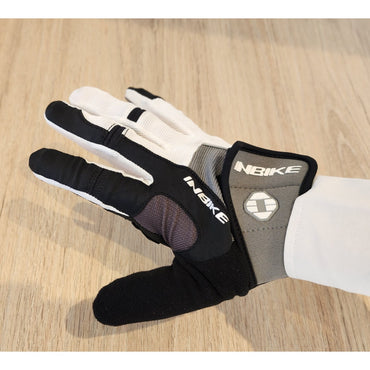 Guantes de Ciclismo Acolchados con Gel Antideslizantes Táctiles Medium