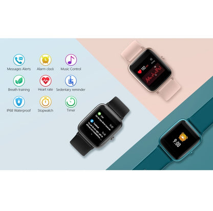 Smartwatch 1.83” con GPS y Bluetooth IP68 Negro
