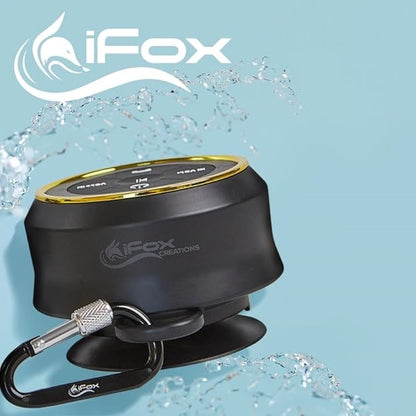 Parlante Bluetooth iFox iF012 Impermeable IP67 Ducha