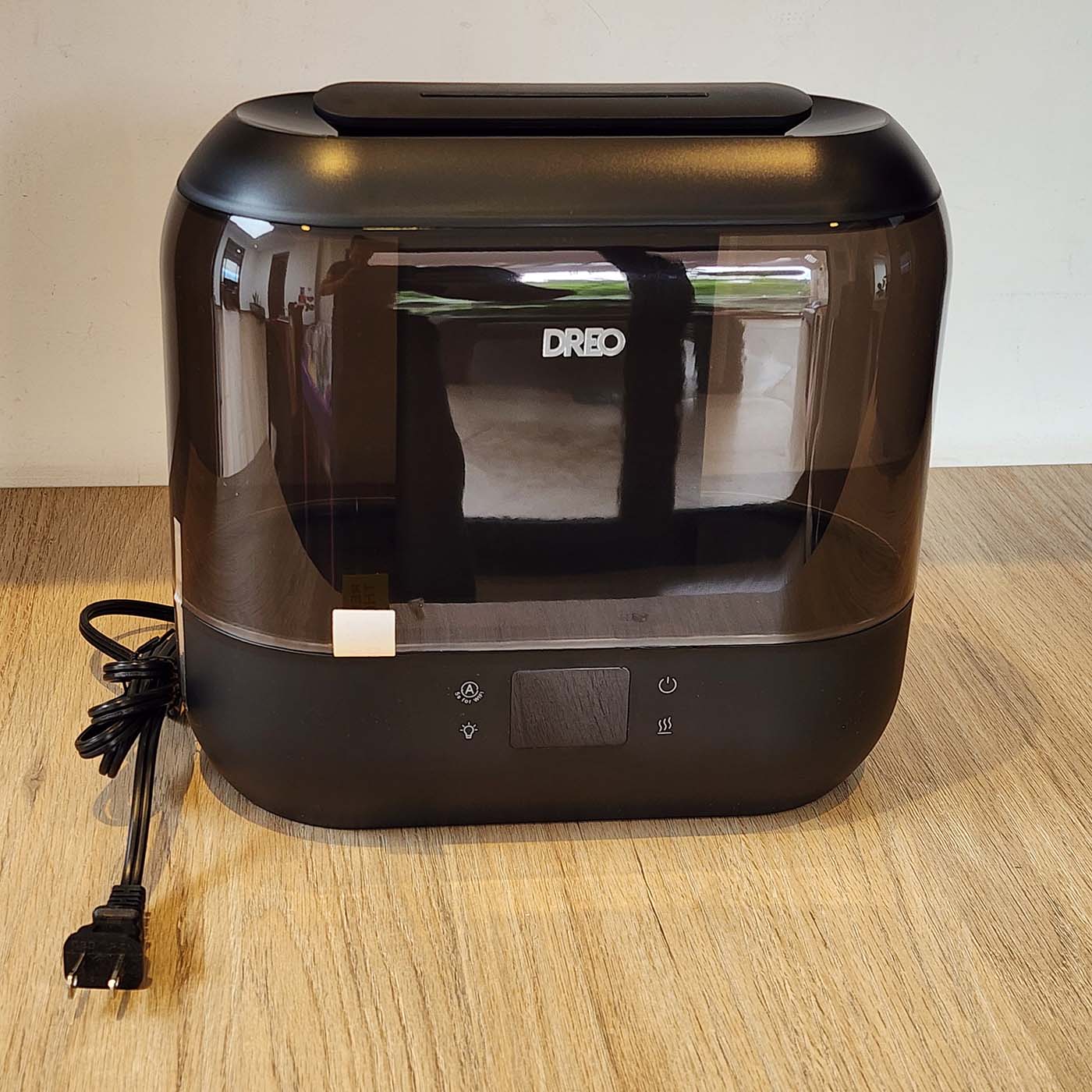 Humidificador Ultrasónico 4L Inteligente WiFi – Alexa/Google, Difusor Negro