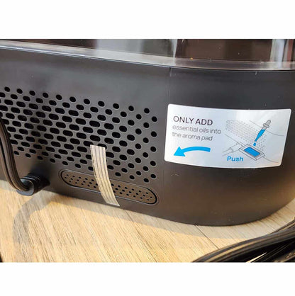 Humidificador Ultrasónico 4L Inteligente WiFi – Alexa/Google, Difusor Negro