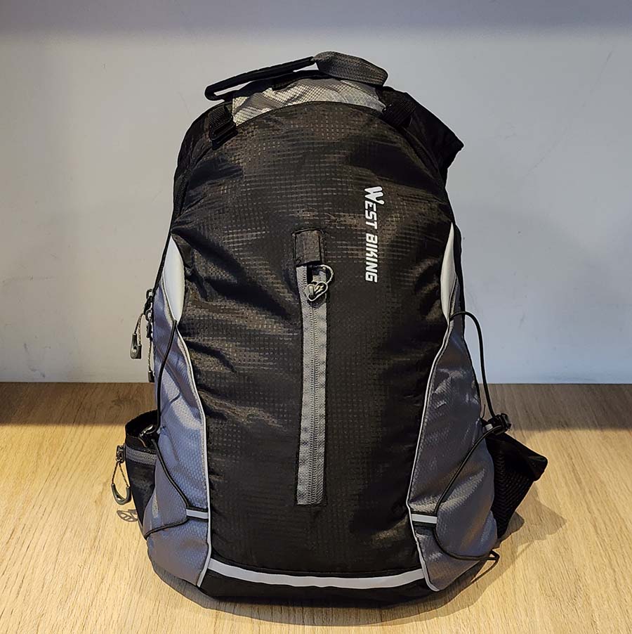 Mochila de Ciclismo 16L Ajustable y Transpirable Negra