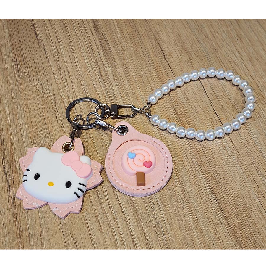 Llavero Hello Kitty Sanrio con Cubierta Protectora y Diseño Decorativo