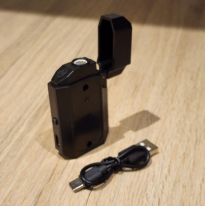 Linterna y Encendedor Eléctrico 2 en 1 Recargable USB-C para Camping