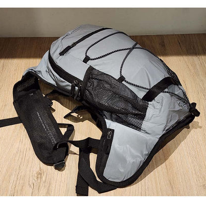 Mochila Reflectiva de Alta Visibilidad para Ciclismo y Senderismo