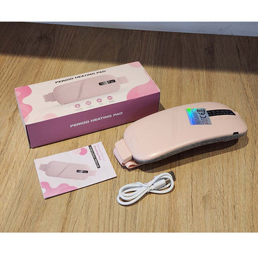 Masajeador Abdominal PRO Recargable USB-C con Pantalla LED Rosa