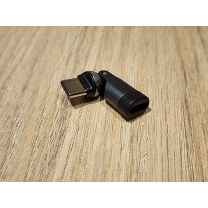 Adaptador USB-C 240W Giratorio 540° con LED