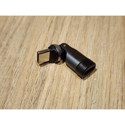 Adaptador USB-C 240W Giratorio 540° con LED
