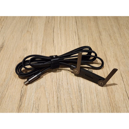 Cable USB-C 240W con Soporte Plegable para Teléfono