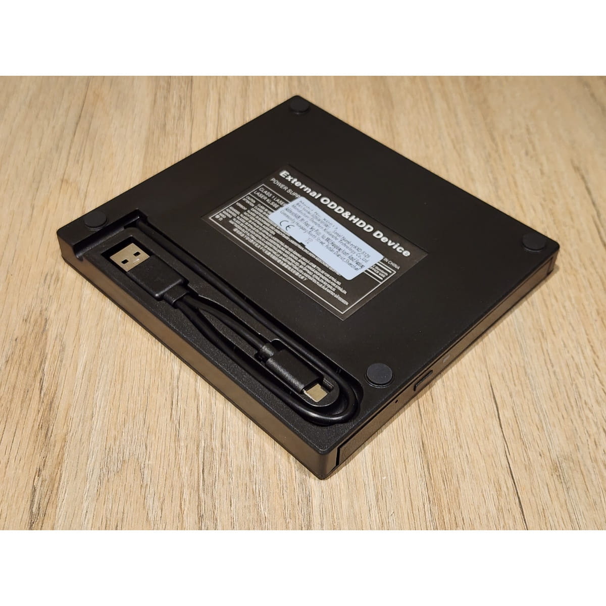 Unidad CD/DVD Externa 8 en 1 USB-C Ultra Delgada