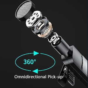 Micrófonos Lavalier Inalámbricos Profesionales – USB-C & Lightning – Pack x2