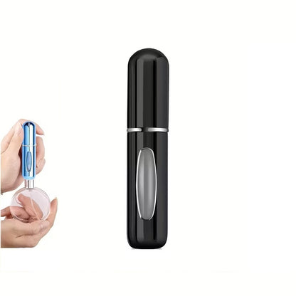 Atomizador de Perfume Mini 5ml Unisex Negro Pack x1