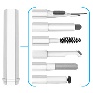 Kit de Limpieza Electrónica 20 en 1 – Cepillos y Herramientas para Teclado y Pantallas