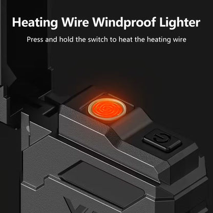 Linterna y Encendedor Eléctrico 2 en 1 Recargable USB-C para Camping