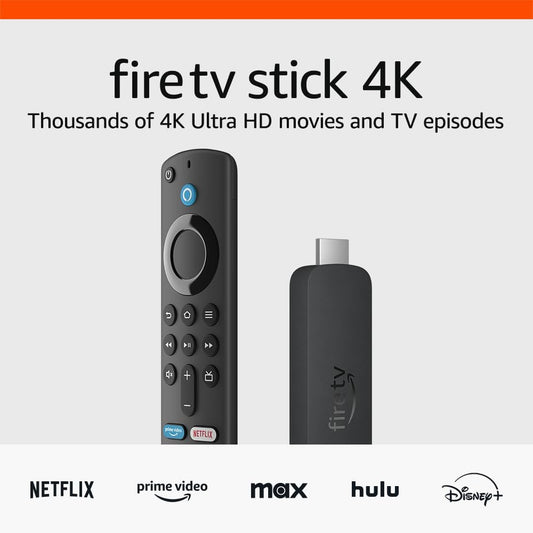Amazon Fire TV Stick 4K - Streaming - Compatible con Wi-Fi 6 y Alexa - Control Remoto - 2da Generación