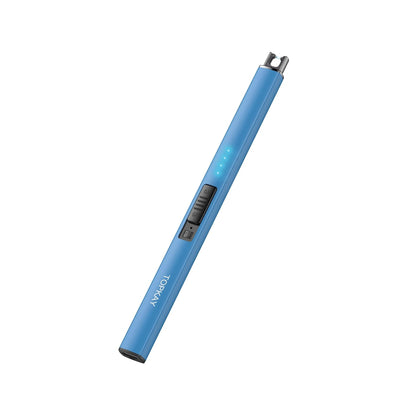 Encendedor Eléctrico USB de Plasma - Viento y Llama - Azul