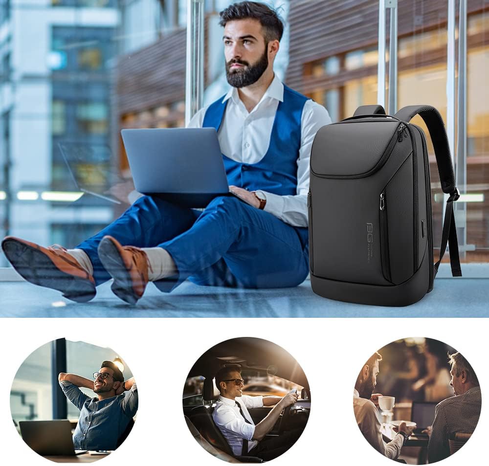 Mochila Inteligente BANGE Impermeable Laptop 15.6” USB