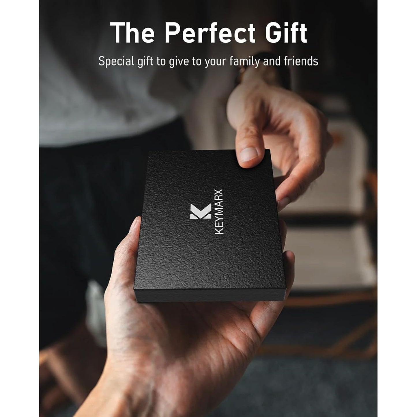 Billetera Anticlonación RFID para 15 Tarjetas Negra