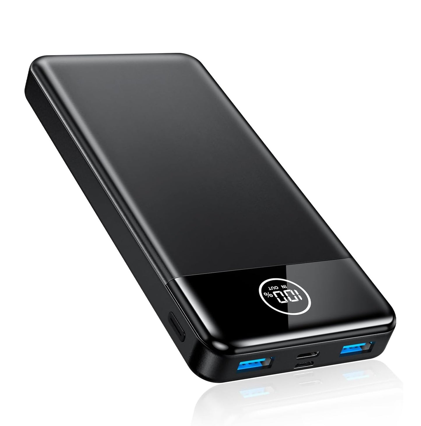 Power Bank 33800mAh Carga Rápida Pantalla Digital Portátil