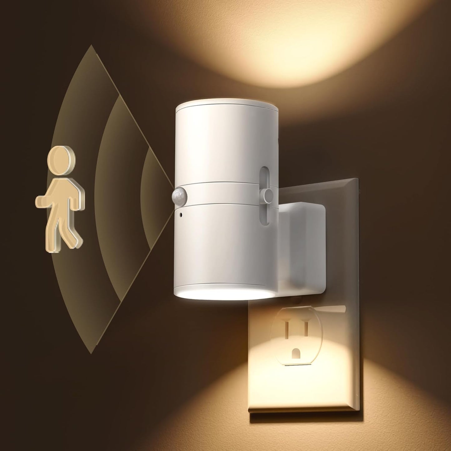 Lámpara LED Smart Nocturna con Sensor de Movimiento Pack x2