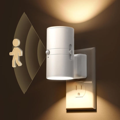 Lámpara LED Smart Nocturna con Sensor de Movimiento Pack x2