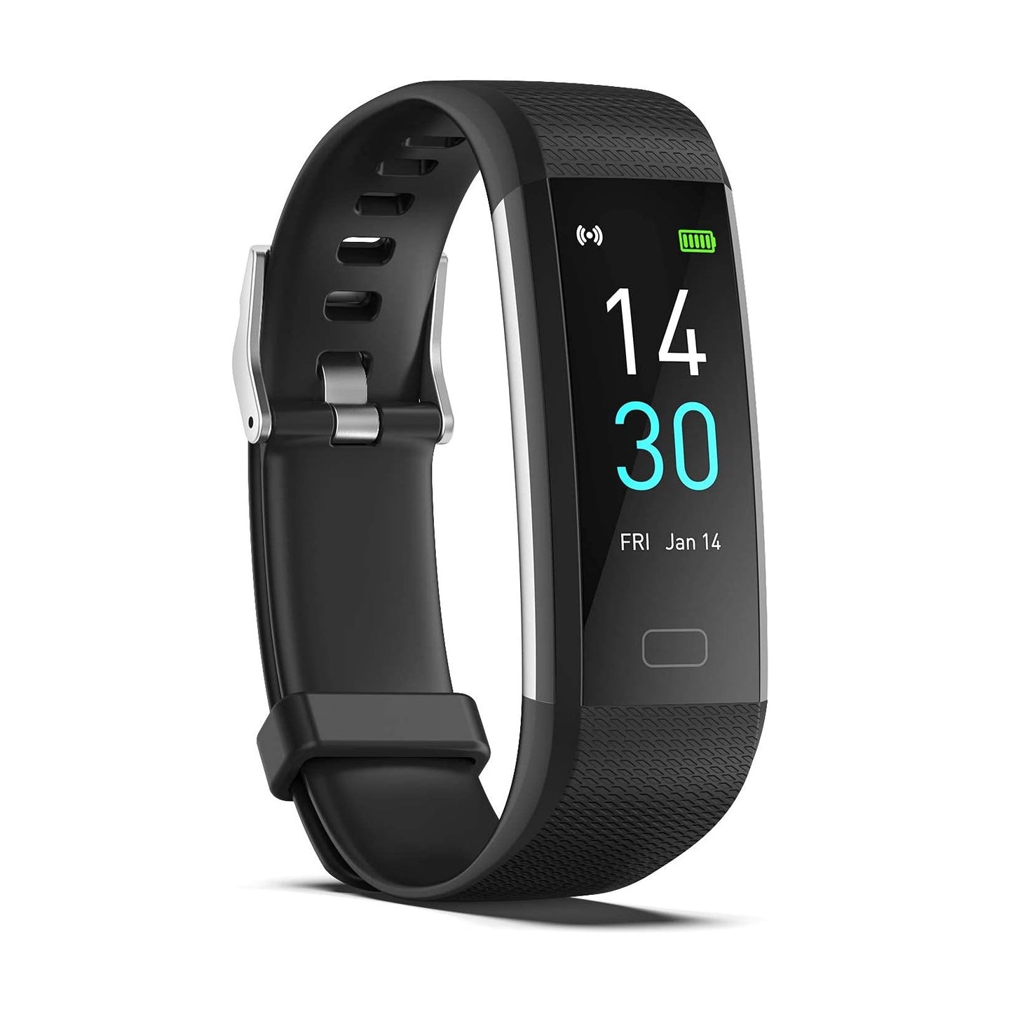 Smart Watch - ENGERWALL S5-4 - Rastreador de Actividad Física con Monitor de Salud y 16 Modos Deportivos - Negro