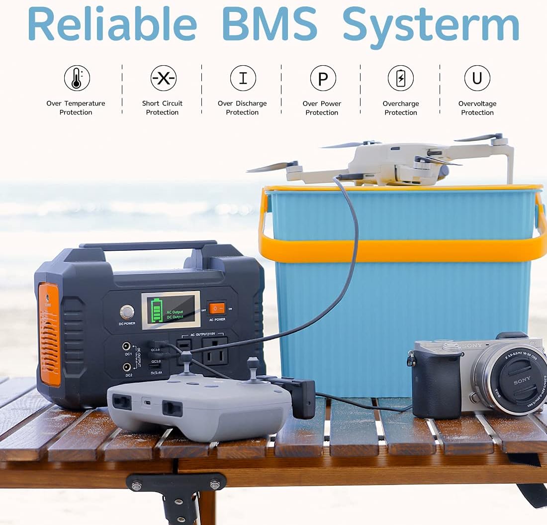 Estación de Energía FF FlashFish E200 151 Wh  200W a 250W - Generador Solar