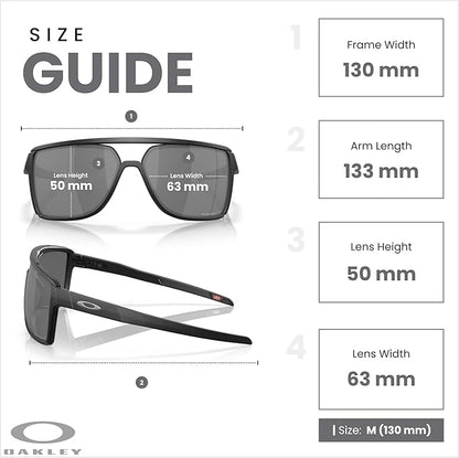 Gafas de Sol Oakley Castel OO9147 – Rectangulares Hombre con Estuche
