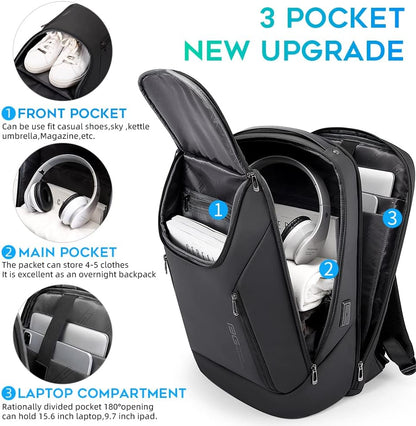 Mochila Inteligente BANGE Impermeable Laptop 15.6” USB
